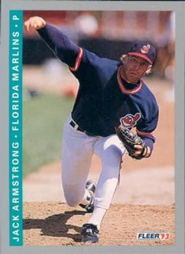 #417 Jack Armstrong - Florida Marlins - 1993 Fleer Baseball