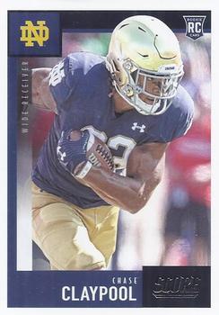 #417 Chase Claypool - Notre Dame Fighting Irish - 2020 Score Football