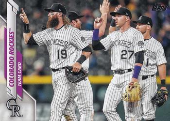 #417 Colorado Rockies - Colorado Rockies - 2020 Topps Baseball