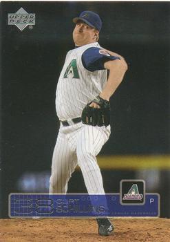 #417 Curt Schilling - Arizona Diamondbacks - 2003 Upper Deck Baseball