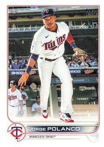 #417 Jorge Polanco - Minnesota Twins - 2022 Topps Baseball
