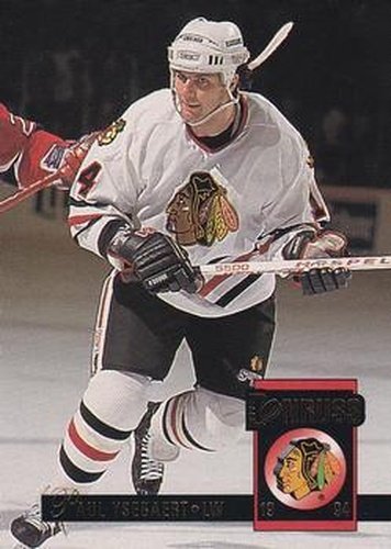 #417 Paul Ysebaert - Chicago Blackhawks - 1993-94 Donruss Hockey
