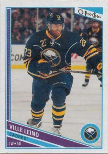 #417 Ville Leino - Buffalo Sabres - 2013-14 O-Pee-Chee Hockey
