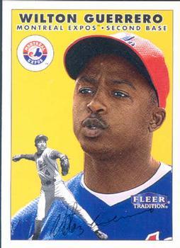 #417 Wilton Guerrero - Montreal Expos - 2000 Fleer Tradition Baseball