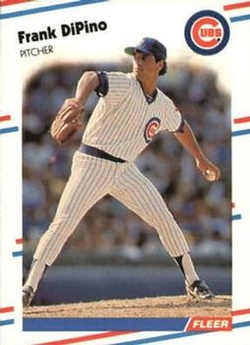 #418 Frank DiPino - Chicago Cubs - 1988 Fleer Baseball