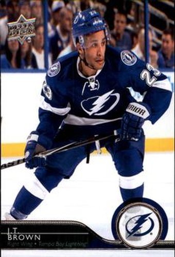 #418 J.T. Brown - Tampa Bay Lightning - 2014-15 Upper Deck Hockey