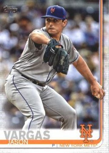 #418 Jason Vargas - New York Mets - 2019 Topps Baseball