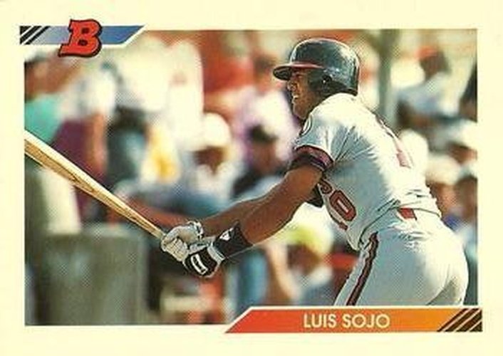 #418 Luis Sojo - California Angels - 1992 Bowman Baseball