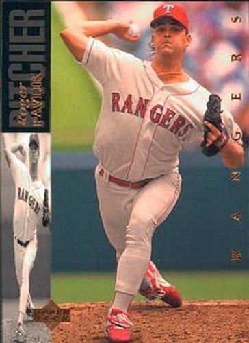 #418 Roger Pavlik - Texas Rangers - 1994 Upper Deck Baseball