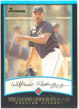 #418 Wilfredo Rodriguez - Houston Astros - 2001 Bowman Baseball