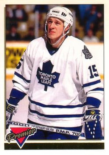 #419 Dmitri Mironov - Toronto Maple Leafs - 1993-94 O-Pee-Chee Premier Hockey - Gold