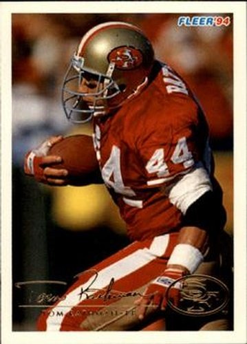 #419 Tom Rathman - San Francisco 49ers - 1994 Fleer Football