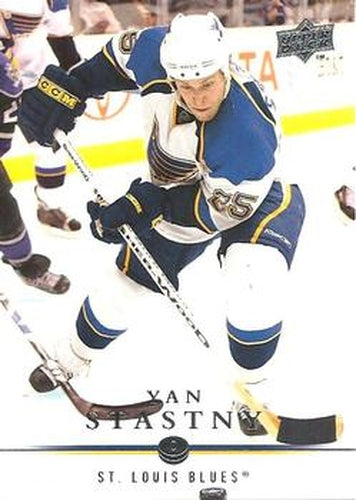 #419 Yan Stastny - St. Louis Blues - 2008-09 Upper Deck Hockey