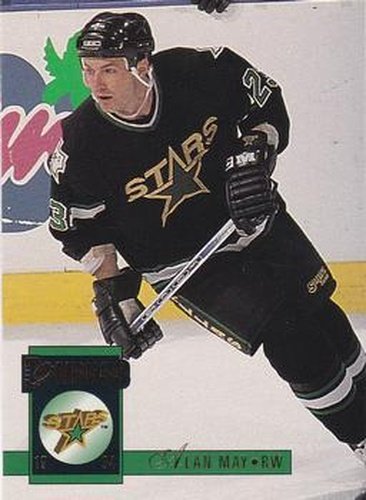 #419 Alan May - Dallas Stars - 1993-94 Donruss Hockey