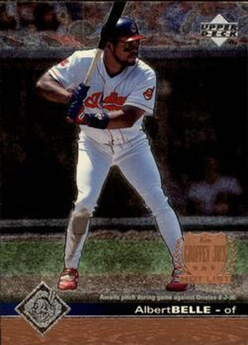 #419 Albert Belle - Cleveland Indians - 1997 Upper Deck Baseball