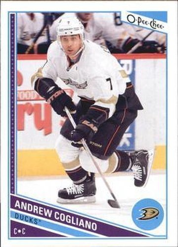 #419 Andrew Cogliano - Anaheim Ducks - 2013-14 O-Pee-Chee Hockey
