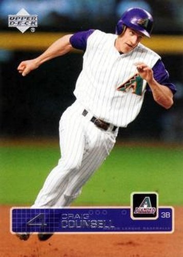 #419 Craig Counsell - Arizona Diamondbacks - 2003 Upper Deck Baseball