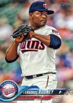 #419 Fernando Rodney - Minnesota Twins - 2018 Topps Baseball