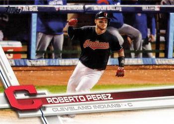 #419 Roberto Perez - Cleveland Indians - 2017 Topps Baseball