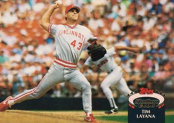#419 Tim Layana - Cincinnati Reds - 1992 Stadium Club Baseball