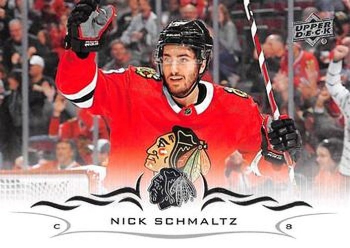 #41 Nick Schmaltz - Chicago Blackhawks - 2018-19 Upper Deck Hockey