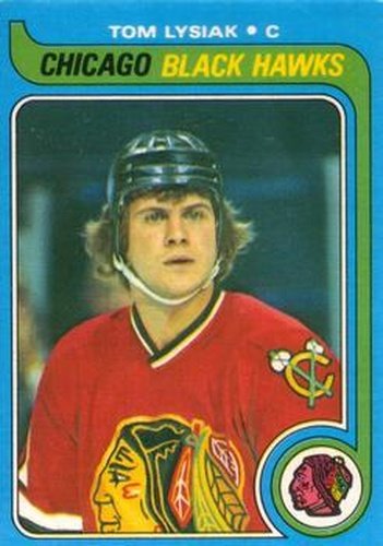 #41 Tom Lysiak - Chicago Blackhawks - 1979-80 O-Pee-Chee Hockey