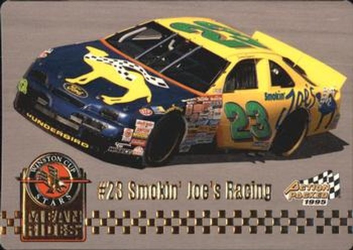 #41 Jimmy Spencer's Car - Travis Carter Enterprises - 1995 Action Packed Winston Cup Stars Racing