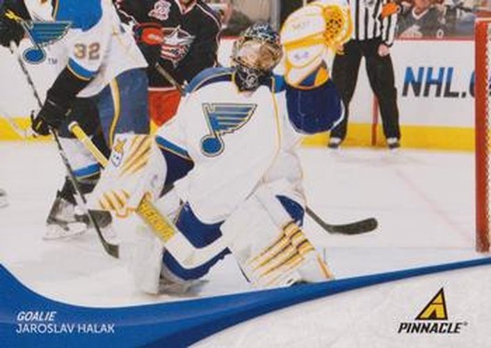 #41 Jaroslav Halak - St. Louis Blues - 2011-12 Panini Pinnacle Hockey