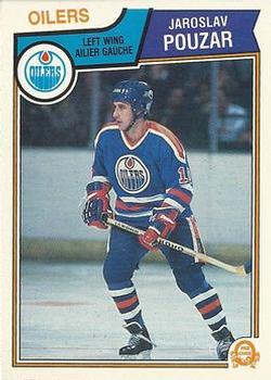 #41 Jaroslav Pouzar - Edmonton Oilers - 1983-84 O-Pee-Chee Hockey