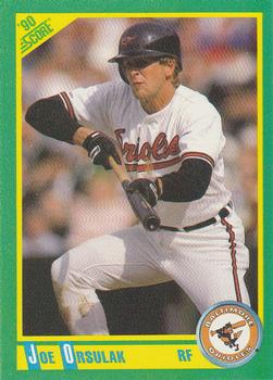 #41 Joe Orsulak - Baltimore Orioles - 1990 Score Baseball