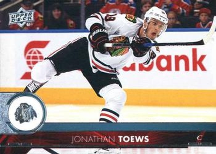 #41 Jonathan Toews - Chicago Blackhawks - 2017-18 Upper Deck Hockey