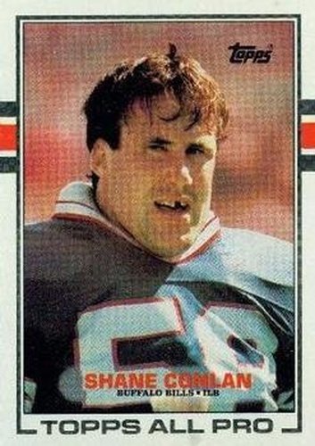 #41 Shane Conlan - Buffalo Bills - 1989 Topps Football