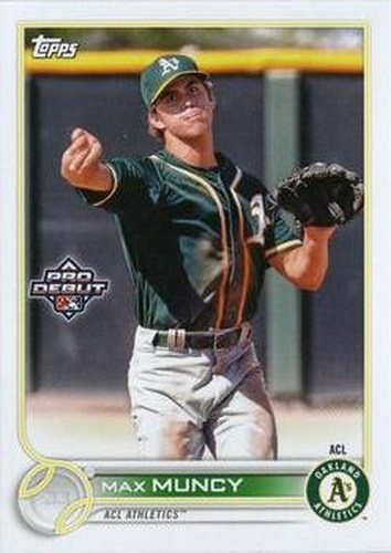 #PD-41 Max Muncy - ACL Athletics - 2022 Topps Pro Debut Baseball