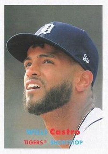 #41 Willi Castro - Detroit Tigers - 2021 Topps Archives Baseball