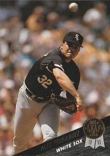 #41 Alex Fernandez - Chicago White Sox - 1993 Leaf Baseball