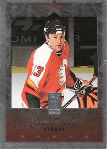 #41 German Titov - Calgary Flames - 1995-96 Donruss Elite Hockey
