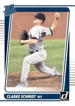 #41 Clarke Schmidt - New York Yankees - 2021 Donruss Baseball