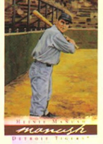 #41 Heinie Manush - Detroit Tigers - 2003 Topps Gallery Hall of Fame - Artist's Proofs Baseball