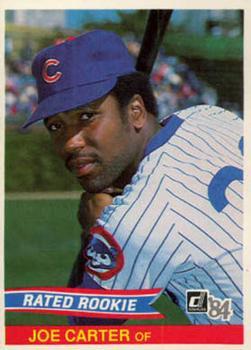 #41 Joe Carter - Chicago Cubs - 1984 Donruss Baseball