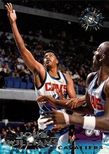 #41 John Williams - Cleveland Cavaliers - 1995-96 Stadium Club Basketball