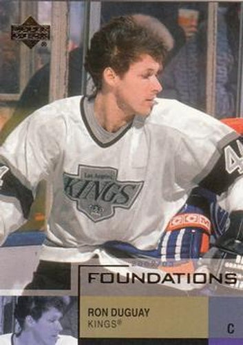 #41 Ron Duguay - Los Angeles Kings - 2002-03 Upper Deck Foundations Hockey