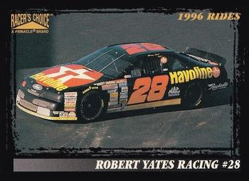 #41 Ernie Irvan's Car - Robert Yates Racing - 1996 Pinnacle Racer's Choice Racing