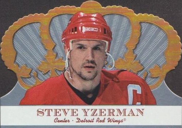 #41 Steve Yzerman - Detroit Red Wings - 2000-01 Pacific Crown Royale Hockey