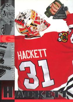 #41 Jeff Hackett - Chicago Blackhawks - 1997-98 Pinnacle Inside Hockey