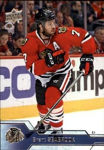 #41 Brent Seabrook - Chicago Blackhawks - 2016-17 Upper Deck Hockey