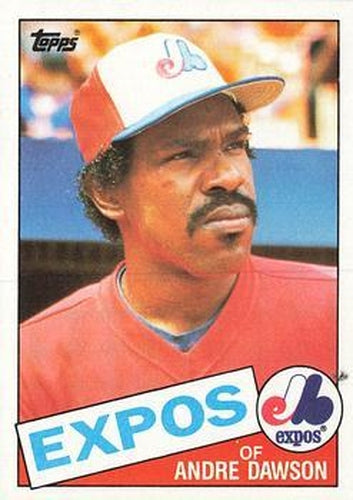 #420 Andre Dawson - Montreal Expos - 1985 Topps Baseball