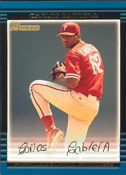 #420 Carlos Cabrera - Philadelphia Phillies - 2002 Bowman Baseball