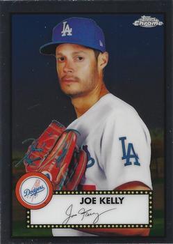 #420 Joe Kelly - Los Angeles Dodgers - 2021 Topps Chrome Platinum Anniversary Baseball