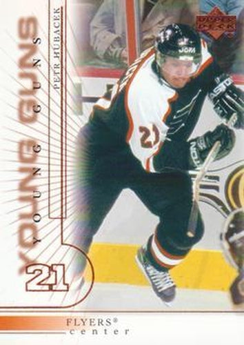 #420 Petr Hubacek - Philadelphia Flyers - 2000-01 Upper Deck Hockey