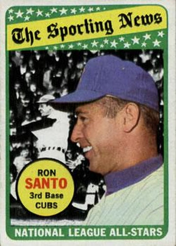 #420 Ron Santo - Chicago Cubs - 1969 Topps Baseball